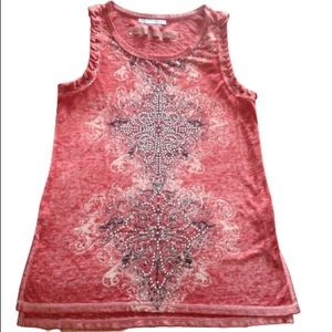 Maurices Burn Out Tank Top  Size M